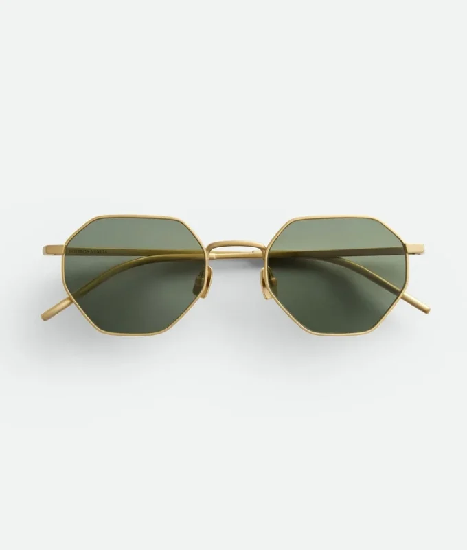 Intrecciato Geometrical Sunglasses