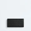 Intrecciato Large Flap Wallet
