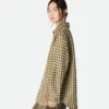 Intrecciato Leather and Suede Shirt