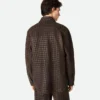 Intrecciato Leather and Suede Shirt