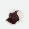 Intrecciato Leather Aviator Hat