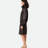 Intrecciato Leather Blouson