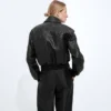 Intrecciato Leather Blouson