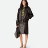 Intrecciato Leather Blouson