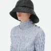 Intrecciato Leather Hat