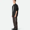 Intrecciato Leather Pants