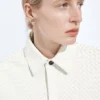 Intrecciato Leather Shirt