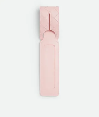 Intrecciato Long Tag Holder