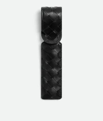 Intrecciato Long Tag Holder
