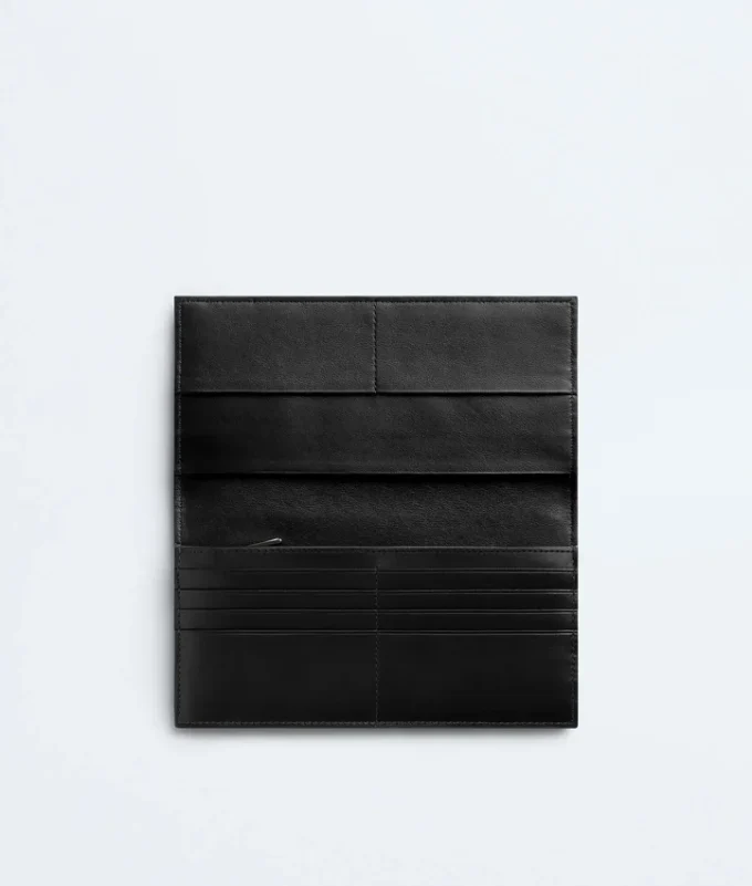 Intrecciato Long Wallet with Coin Purse