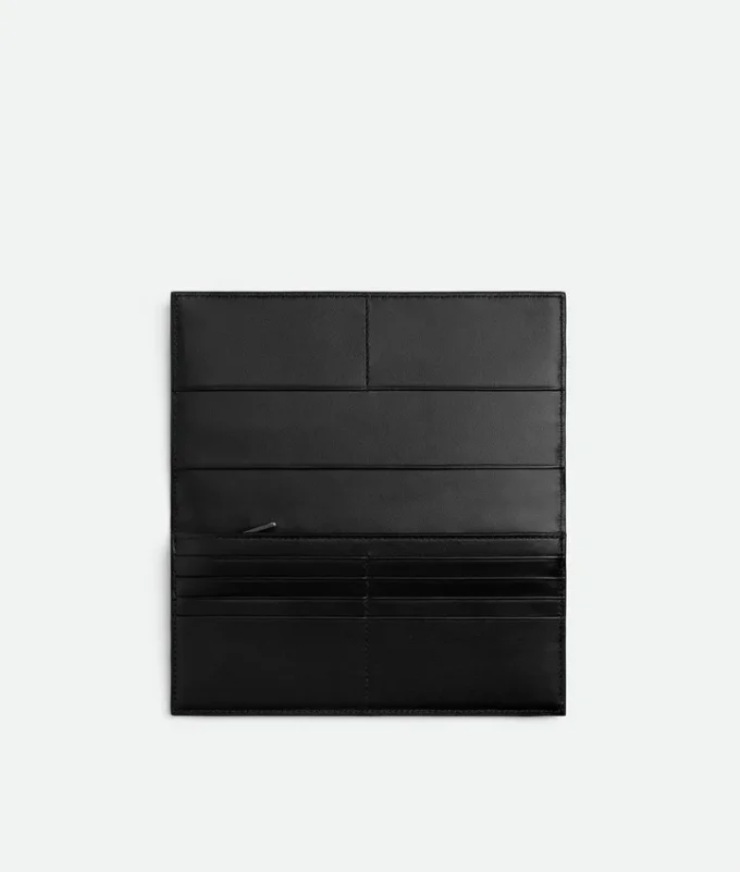 Intrecciato Long Wallet with Coin Purse