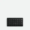 Intrecciato Long Wallet with Coin Purse