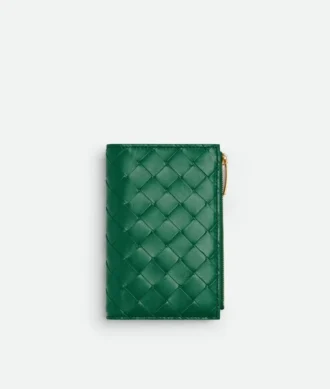 Intrecciato Medium Bi-Fold Wallet