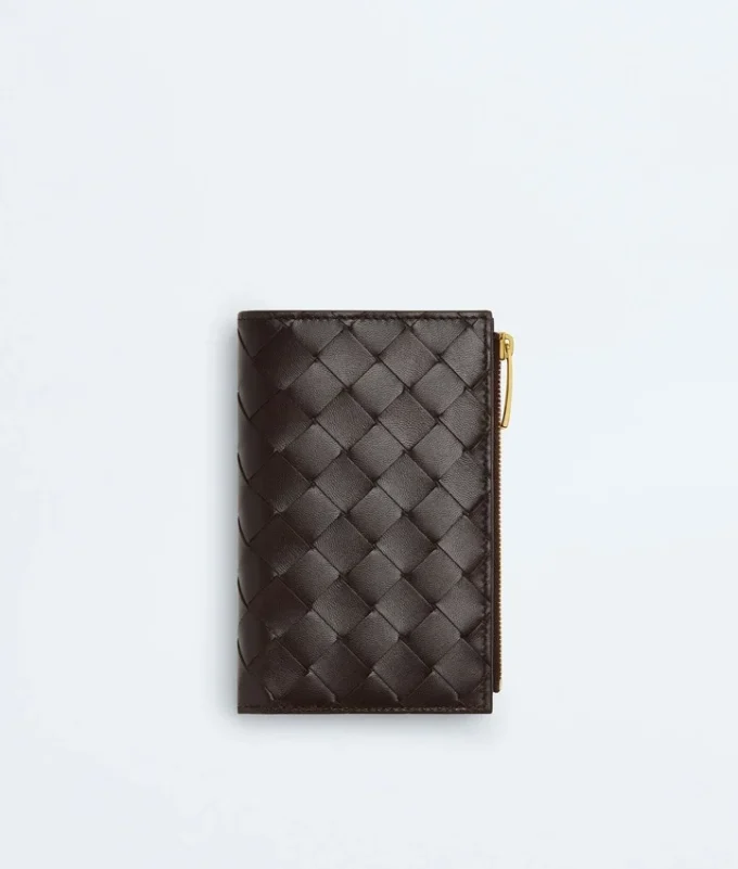 Intrecciato Medium Bi-Fold Wallet
