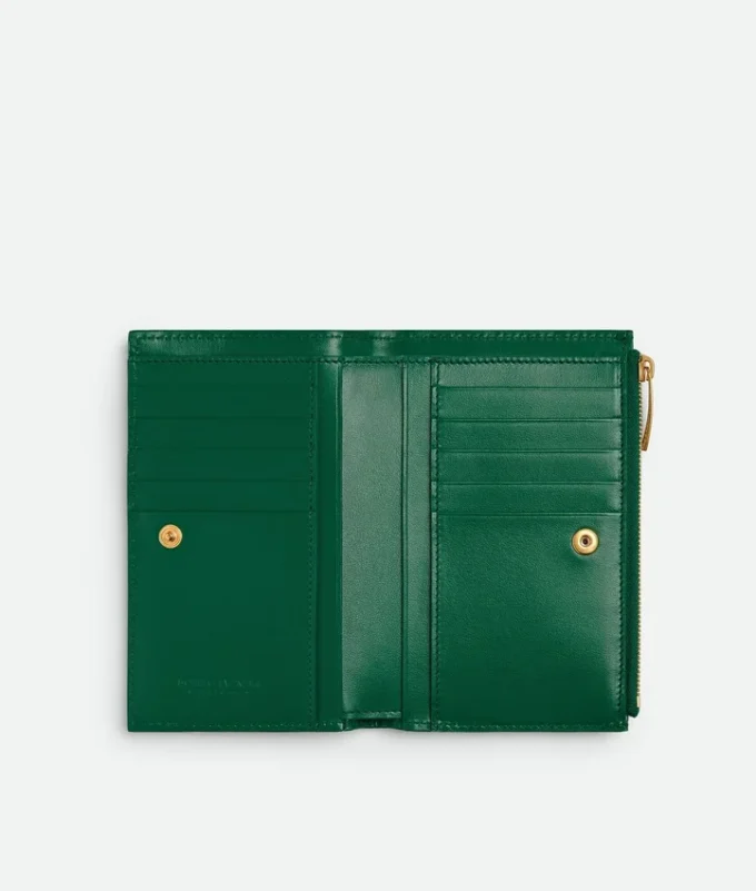 Intrecciato Medium Bi-Fold Wallet