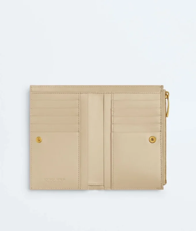 Intrecciato Medium Bi-Fold Wallet