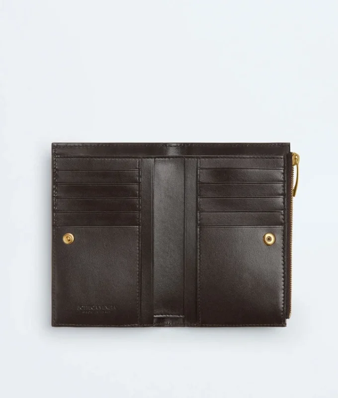 Intrecciato Medium Bi-Fold Wallet