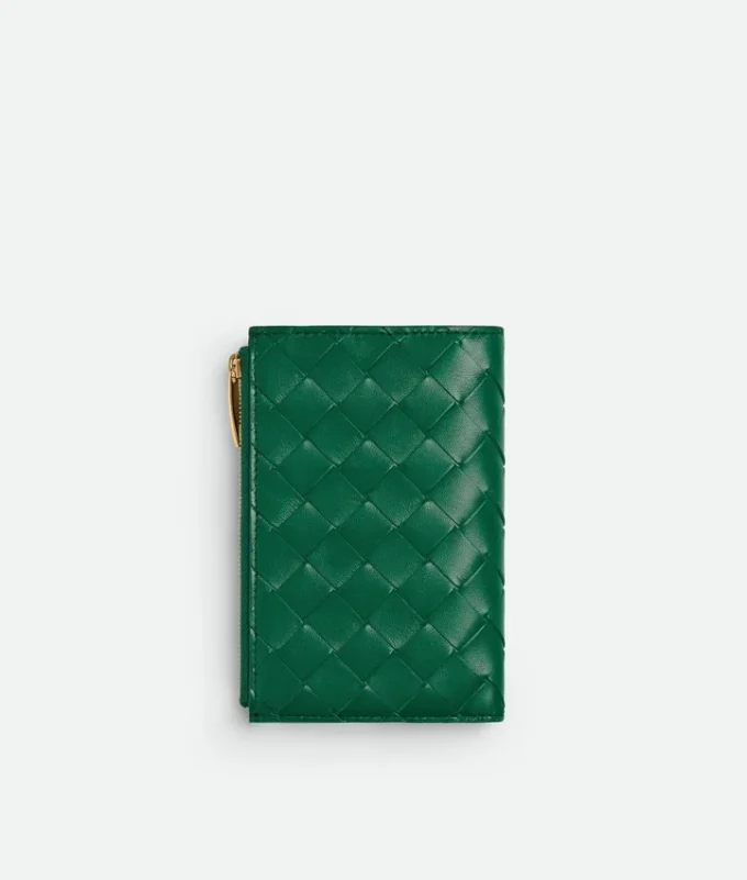 Intrecciato Medium Bi-Fold Wallet