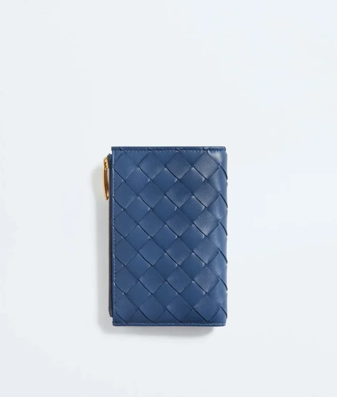 Intrecciato Medium Bi-Fold Wallet