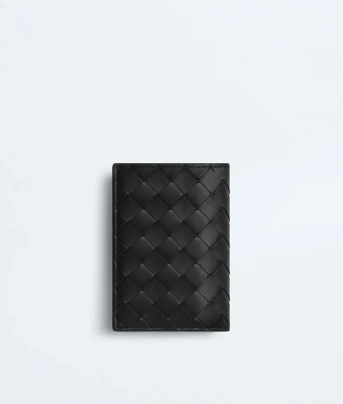 Intrecciato Medium Bi-Fold Wallet with L-Zip