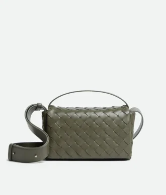 Intrecciato Mini Bag with Flap