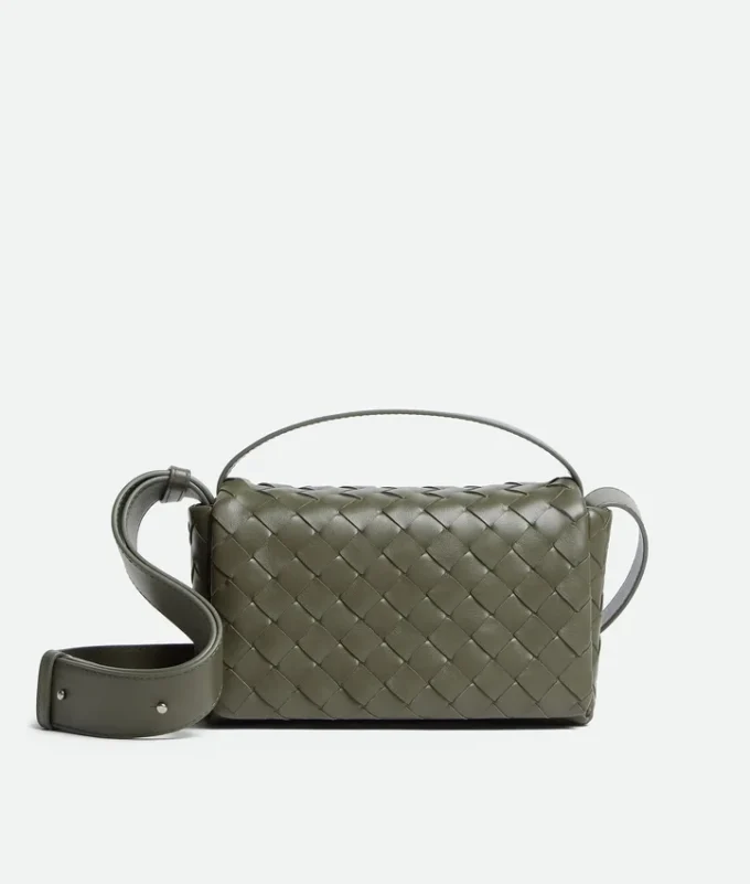 Intrecciato Mini Bag with Flap