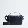 Intrecciato Mini Bag with Flap