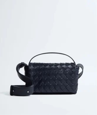 Intrecciato Mini Bag with Flap