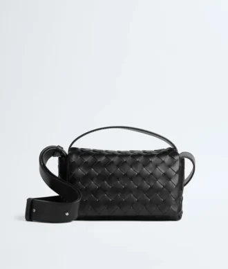 Intrecciato Mini Bag with Flap