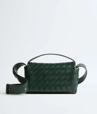 Intrecciato Mini Bag with Flap