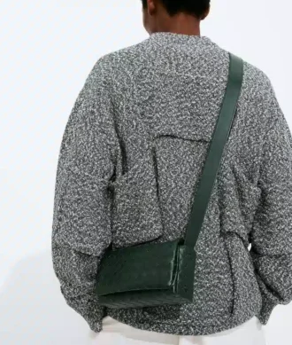 Intrecciato Mini Bag with Flap