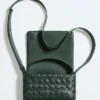 Intrecciato Mini Bag with Flap