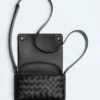 Intrecciato Mini Bag with Flap