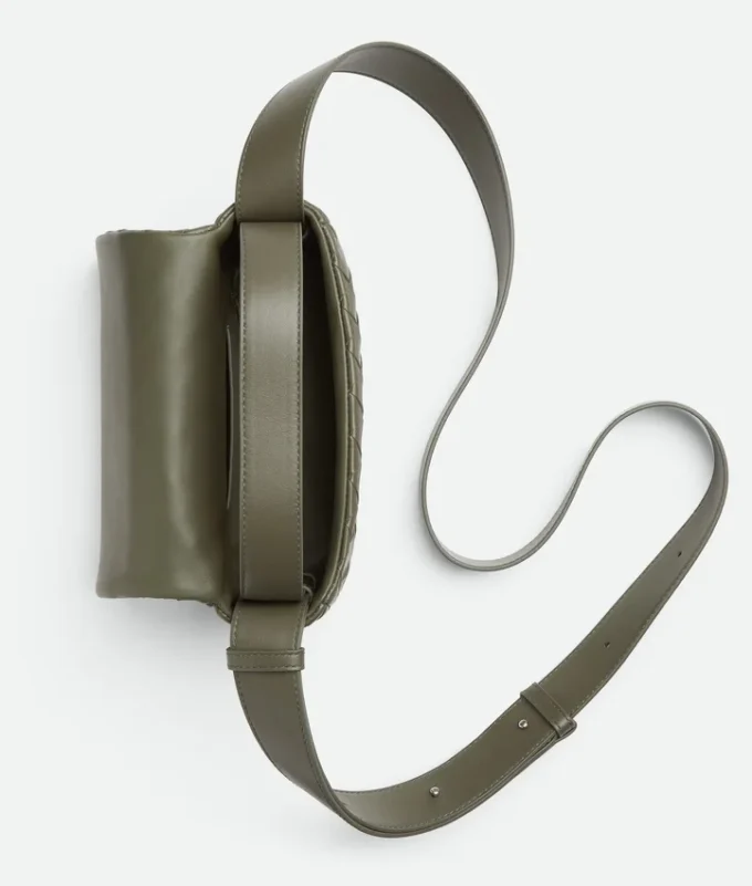 Intrecciato Mini Bag with Flap