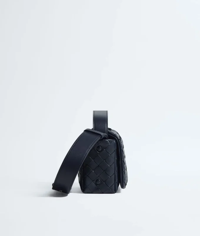 Intrecciato Mini Bag with Flap