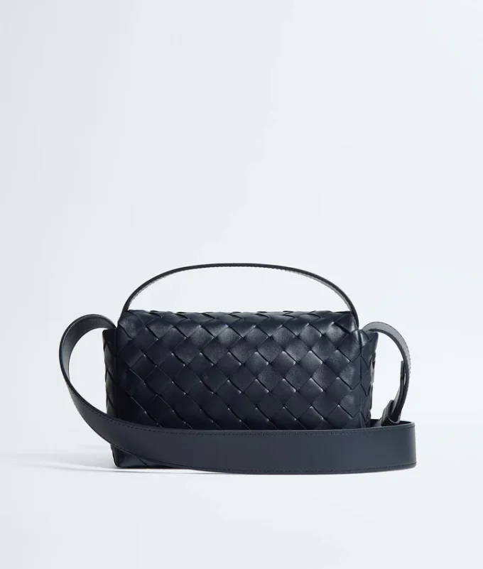 Intrecciato Mini Bag with Flap