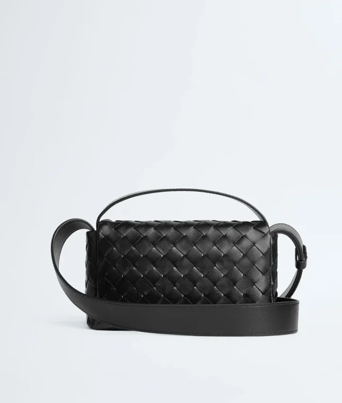 Intrecciato Mini Bag with Flap