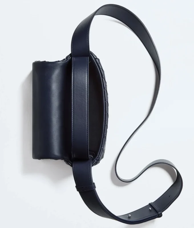 Intrecciato Mini Bag with Flap
