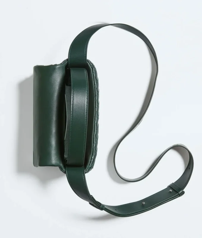 Intrecciato Mini Bag with Flap