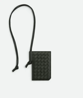 Intrecciato Piccolo Badge Holder