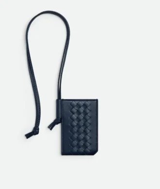 Intrecciato Piccolo Badge Holder