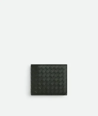 Intrecciato Piccolo Bi-Fold Wallet with Coin Purse