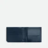 Intrecciato Piccolo Bi-Fold Wallet with Coin Purse