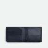 Intrecciato Piccolo Bi-Fold Wallet with Coin Purse
