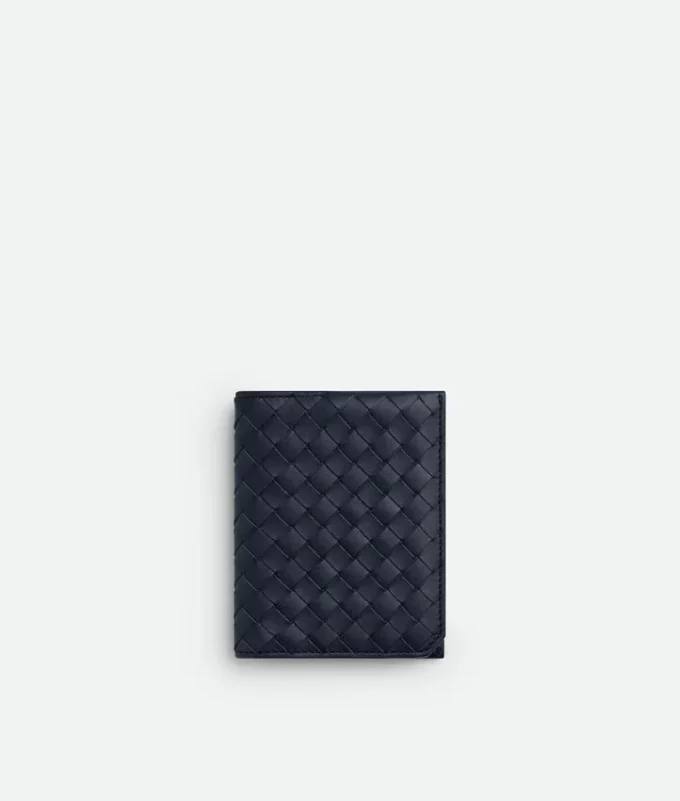 Intrecciato Piccolo Flap Card Case