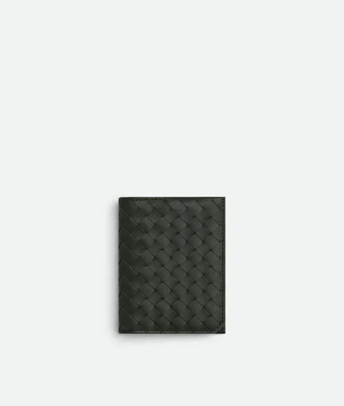 Intrecciato Piccolo Flap Card Case