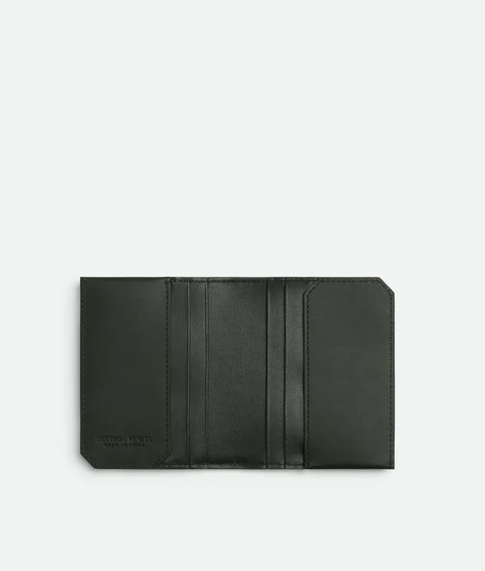 Intrecciato Piccolo Flap Card Case