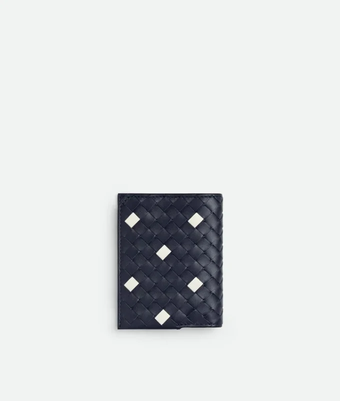 Intrecciato Piccolo Flap Card Case