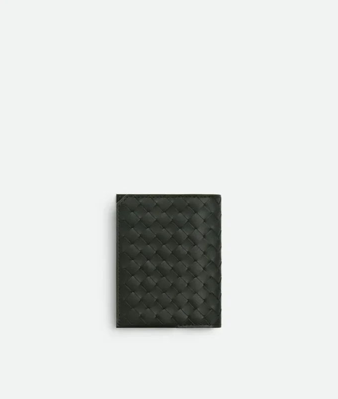 Intrecciato Piccolo Flap Card Case