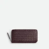 Intrecciato Piccolo Zip Around Wallet